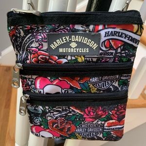 Harley-Davidson crossbody bag.